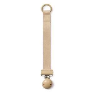 Elodie Details Wooden Pacifier Clip Pure Khaki