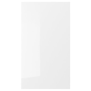 RINGHULT Front for dishwasher, high-gloss white, 45x80 cm