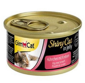 Gimpet Shinycat Cat Food Chicken with Crabs in Jelly 70g