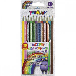 Fun&Joy Colour Pencils 12pcs