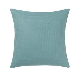 EBBATILDA Cushion cover, grey-turquoise, 50x50 cm