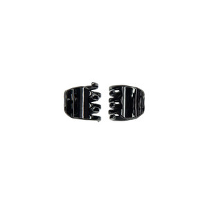 Hair Clip Mini 2pcs, black