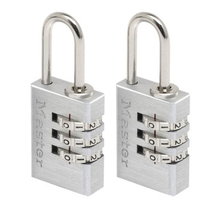 Master Lock Combination Padlock 20 mm, 2-pack