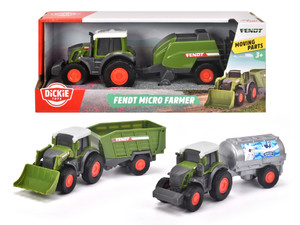 Simba Dickie Agricultural Vehicle Fendt Micro Farmer 1pc, assorted models, 3+
