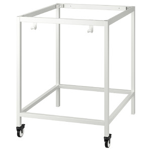 TROTTEN Underframe for table top, white, 80x80x100 cm