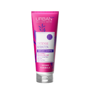 URBAN CARE Intense Keratin Hair Care Shampoo For Extremely Damaged & Dull Hair Vegan 250ml