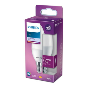 Philips LED Bulb P38 E14 806 lm 4000 K