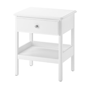 TYSSEDAL Nightstand, white, 51x40 cm