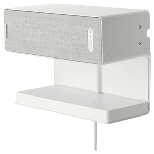 SYMFONISK Speaker combination with shelf, white/gen 2