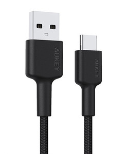 Aukey Cable Quick Charge USB C-USB A 3.1  FCP AFC 1m 5Gbps 3A 60W PD 20V CB-CA1 OEM