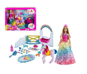 Barbie™ Dreamtopia Doll and Unicorn GTG01 3+