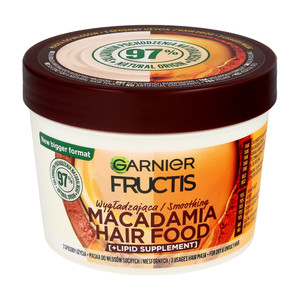 GARNIER FRUCTIS HAIR FOOD Macadamia + Lipid Supplement Smoothing Hair Mask Food 97% Natural
