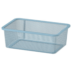 TROFAST Mesh storage box, grey-blue, 20x30x10 cm