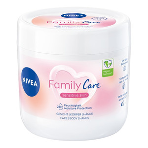 Nivea Family Care Light Cream for Face, Body & Hands Vegan 450ml
