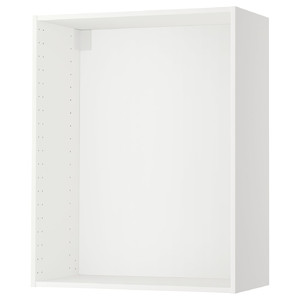 METOD Wall cabinet frame, white, 80x37x100 cm