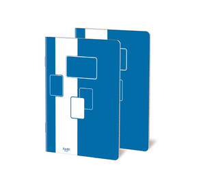 Notebook A4 60 Pages Squared w/Margin Budget 5pcs