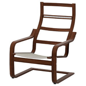 POÄNG Armchair frame, brown