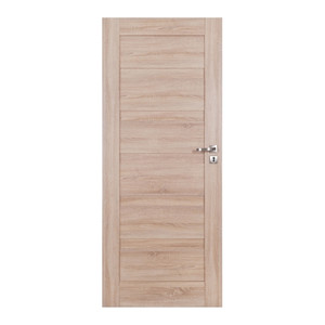 Internal Door Credis 80, left, sonoma oak