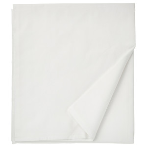 RÖNNVECKMAL Sheet, white, 150x260 cm