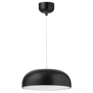 NYMÅNE Pendant lamp, anthracite, 40 cm