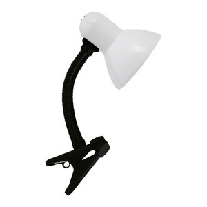 Desk Clip Lamp Struhm Tola Clip E27, white