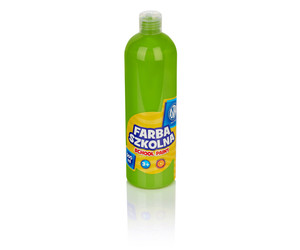 Astra School Paint Bottle 500ml, lime