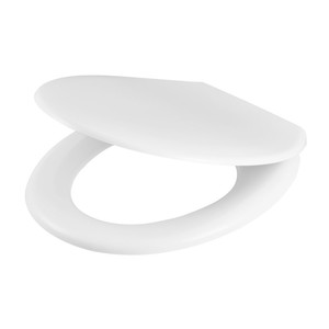 Cooke & Lewis Soft-close Toilet Seat Genoa, white