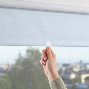 FÖNSTERBLAD Block-out roller blind, white, 80x155 cm