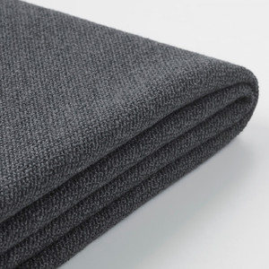 GRÖNLID Cover for 2-seat sofa-bed section, Sporda dark grey
