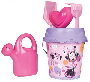 Smoby Sand Bucket & Accessories 17cm Minnie 18m+