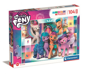 Clementoni Children's Puzzle Maxi My Little Pony 104pcs 4+