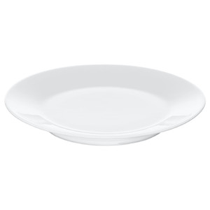 IKEA 365+ Side plate, white, 15 cm