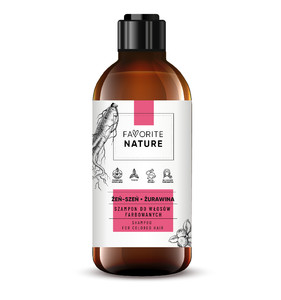 Favorite Nature Shampoo for Colored Hair Cranberry & Ginseng 400ml