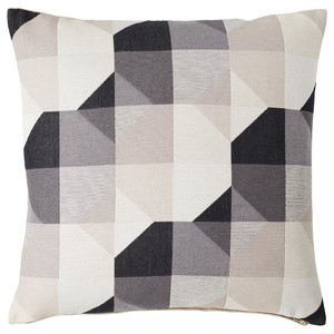 SVARTHÖ Cushion cover, beige, 50x50 cm