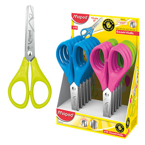 Maped School Scissors for Left-Handed Essentials 13cm 10pcs