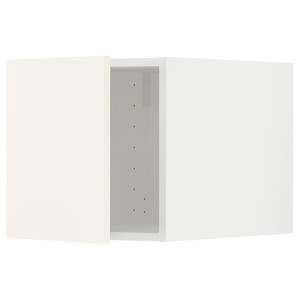 METOD Top cabinet, white/Vallstena white, 40x40 cm