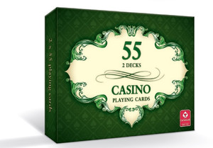 Cartamundi Playing Cards Casino 55 2 Decks 18+