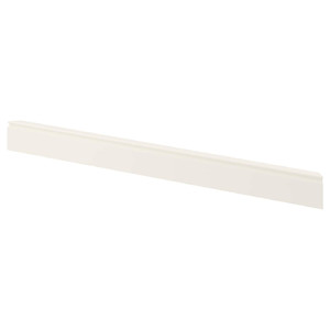 FÖRBÄTTRA Decorative plinth, off-white, 221x8 cm