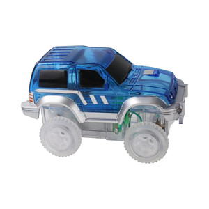 Cleverclixx Race Track Car Blue 3+