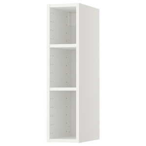METOD Wall cabinet frame, white, 20x37x80 cm