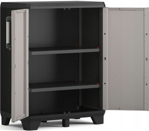 KETER Garage Storage Cabinet Low PRO 68x39x90cm