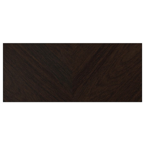 HEDEVIKEN Drawer front, dark brown stained oak veneer, 60x26 cm