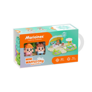 Marioinex Mini Waffle Blocks Set City Cafe 80pcs 3+