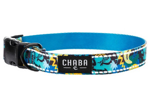 CHABA Adjustable Dog Collar Story III L Carnival