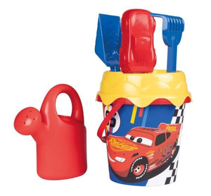 Smoby Sand Bucket & Accessories 17cm Cars 18m+