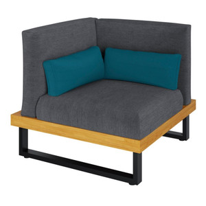 GoodHome Corner Seat Section Moala, outdoor