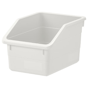 SOCKERBIT Box, white, 19x26x15 cm