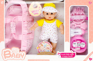 Baby Doll with Carrier & Accessories 3+