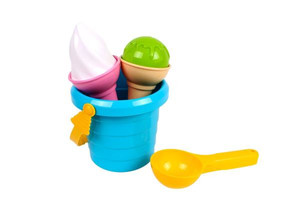 Sand Toys Set 6pcs Ice Cream