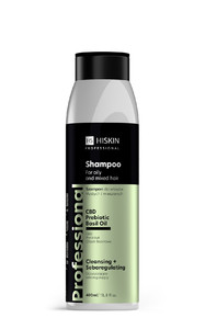 HISKIN Professional Shampoo For Oily And Mixed Hair - Cleansing + Seboregulating 400 ml